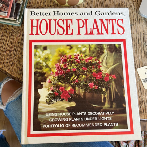 Better homes and garden house plants book