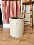 Large antique crock made in the USA number 6 / 15”x13” $120