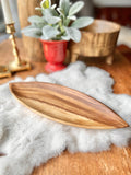 Wooden tray / 12”x4.5” / $6
